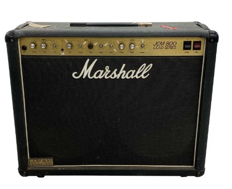 MARSHALL JCM 800 LEAD SERIES COMBO AMPLIFIER.One main above and one spare below.