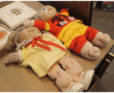 Two original Cabbage Patch dolls 