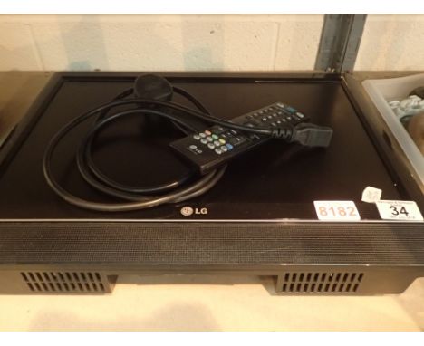 LG 19'' TV with remote control CONDITION REPORT: This item has been PAT tested and PASSED. PAT testing does not guarantee tha