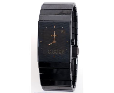 Rado Diastar Keramik Herren Armbanduhr,HAU, Keramik, Modell Diastar, Quartzwerk, Referenznummer 193.0324.3, Keramik-Gehäuse m