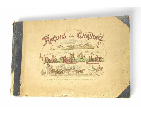 Browne, Hablot K. - Racing and Chasing, The Road The River and The Hunt, illustrated in fifty drawings