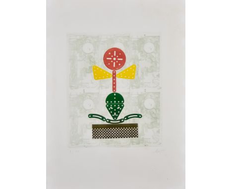 ***Enrico Baj (1924-2003) - Lithograph in colours - Meccano, No. 9 of 150, signed and numbered in pencil to border, 15.5ins x