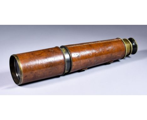 An R &amp; J Beck Ltd Signallers Two-Draw Telescope, 1915, engraved with broad arrow and 'Tel. Sig.(MkIV) also G.S.R &amp; J.