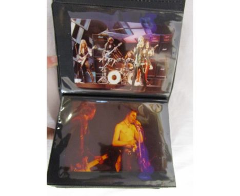 Interesting photo album to include original photos of Freddy Mercury, Jimi Hendrix, Bob Marley, Rod Stewart, Kiss, Gary Newma