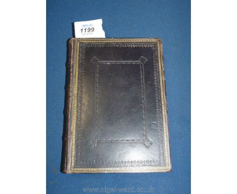 The Charm, First Edition, 1854, contemporary tooled leather binding, all edges gilt.