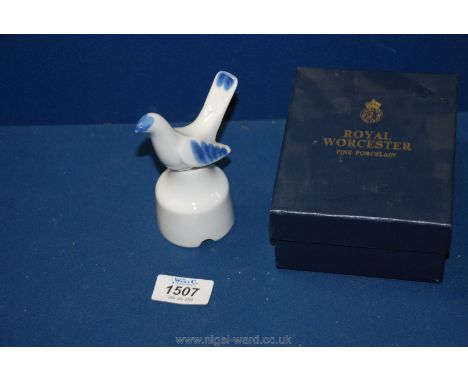 A Royal Worcester bird, pie funnel