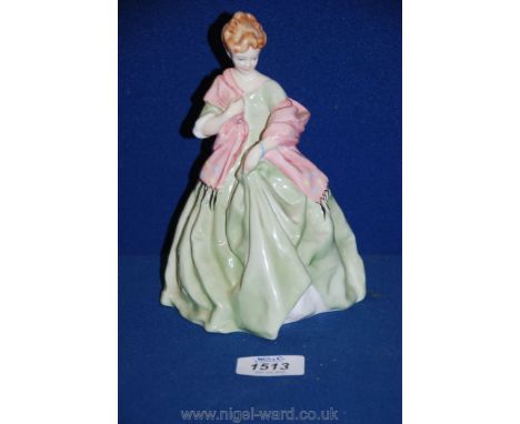 A Royal Worcester figure 'First Dance'