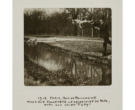 Jacques-Henri Lartigue (French, 1894-1986). Silver gelatin print photograph produced in 1978, under the supervision of the ar