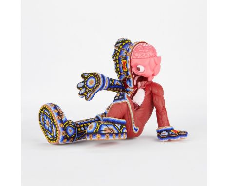 CHROMA aka Rick Wolfryd (American, b. 1953), in collaboration with Elisa de la Cruz (Mexican (Huichol), 20th/21st c). Color b