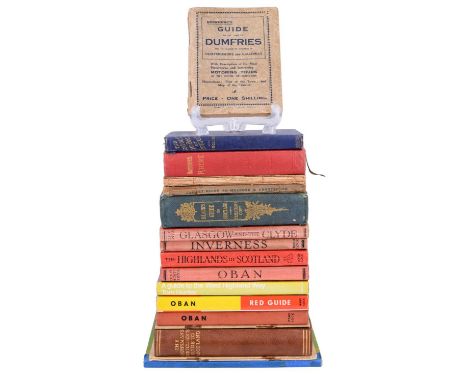 A large quantity of guide books relating to Scotland including "The Contour Road Book of Scotland", etc