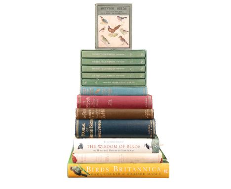 A quantity of 20th Century and later handbooks and guides pertaining to British birds and ornithology including Saunders, "Ma