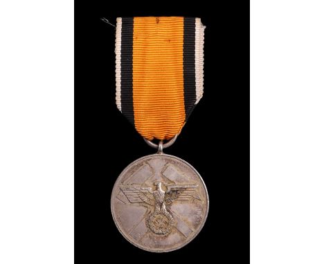 A German Third Reich Mine Service Rescue Medal