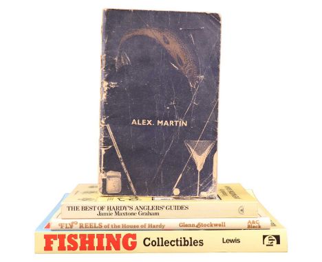 A quantity of vintage and other books relating to fishing, collectibles, etc including Alex Martin, "Fishing Tackle of Qualit