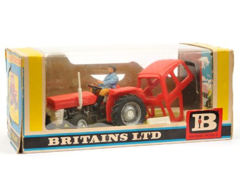 Britains - Set No. 9529 'Massey Ferguson Tractor', Boxed. Condition generally appears Near Mint overall, contained in a gener