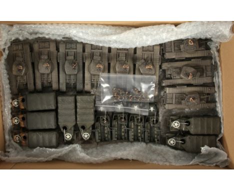 Unimax 'Forces of Valor' - A Group of Diecast Tanks &amp; Vehicles. Various scales - many appear to be about 1/72 or 1/76. Co