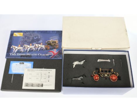Britains - Set No. 00254 'The Irish State Coach', Boxed. Condition generally appears Excellent to Near Mint overall (one lamp