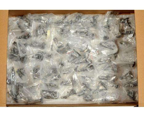 Thomas Gunn Miniatures - A Group of Raw Metal Castings. 1:30 scale, various ranges included, qty 50+. Conditions generally ap
