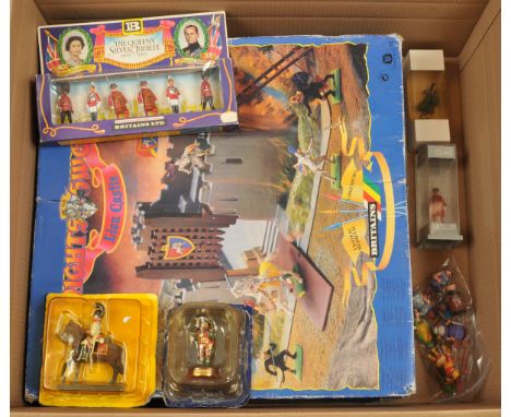 Britains 'Knights of the Sword' Castle &amp; Others. Comprising: Set No. 7792 'Lion Castle', boxed; set 7225 'The Queen's Sil