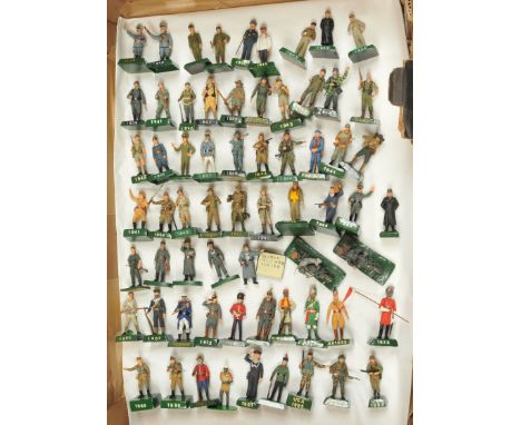 A Large Group of Painted Soldiers Depicting 20th Century Campaigns. Most are plastic, 54mm in scale and painted to a Good sta