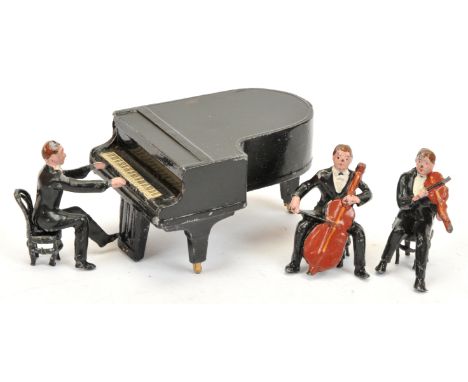 Charbens - Pre-War 'Musical Trio Set', Unboxed. Circa 1930s. Conditions generally appear Good to Good Plus overall (some pain