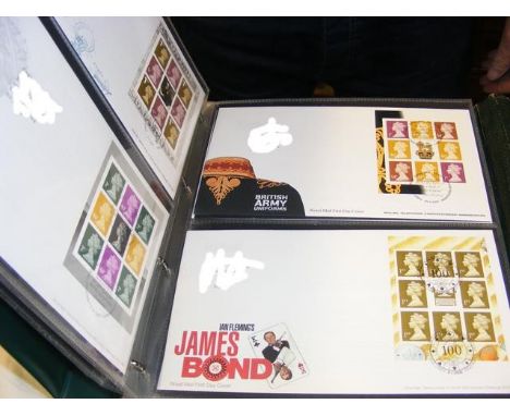 GB collectable First Day covers in two albums
