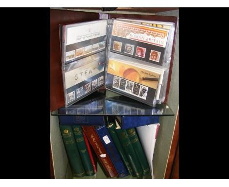 Various albums containing First Day covers together with a selection of stamp albums