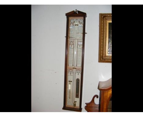 A reproduction Admiral Fitzroy barometer