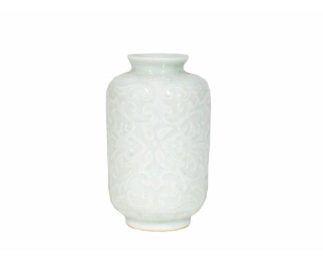 A Qingbai Glaze Lantern VaseH:8cm W:5cm