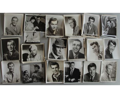 Collection of vintage cinema 8 x 10 inch stills featuring great black and white photos of famous actors including; Roddy McDo