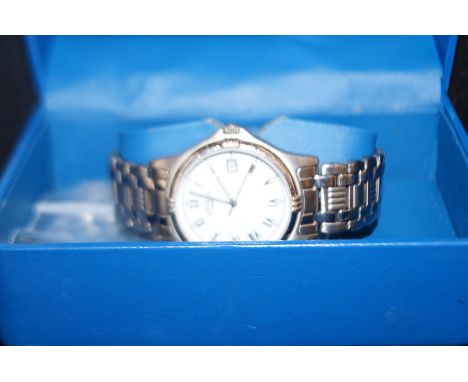 Rotary gents wristwatch with spare links &amp; original box 