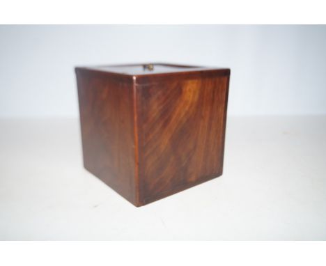 Wooden tea caddy