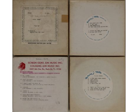 STUDIO TAPES. Fantastic part of an archive here with 18 x reel to reel recordings and 1 set of cassette tapes. Titles include