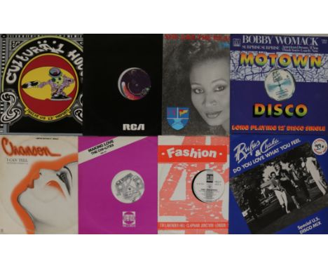 FUNK/SOUL/DISCO/REGGAE/DANCE 12"S. Collection of approx 124 x 12" singles in Ex/Ex+ condition. Artists/titles to include: Var