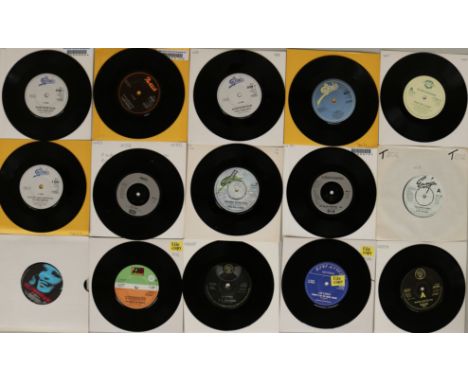 UK ROCK & POP 7" - 70s ONWARDS. Fantastic collection of around 275 x 45s from the archive, covering Rock, Beat, Mod, Pop, Gar