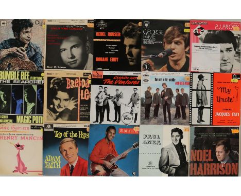 60s ARTISTS - EPs. Top collection of 38 x EPs. Artists/titles include Bob Dylan - S/T (EP 6051), Roy Orbison - Only The Lonel