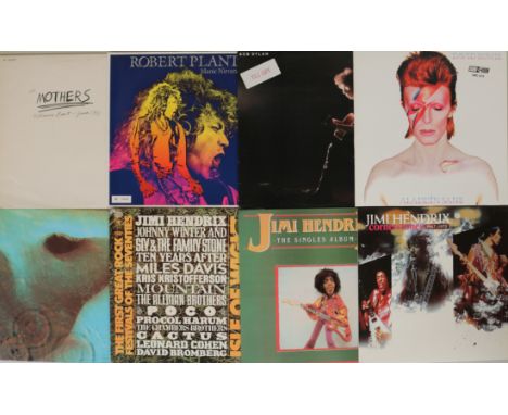 CLASSIC ROCK. 39 LPS from Bowie, Queen, Zappa and more to include: The Mothers - Fillmore East - June 1971 (K-44150), Robert 