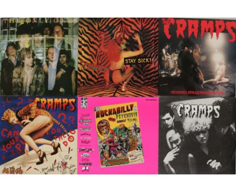 PUNK/PSYCHOBILLY/HARDCORE. Screaming collection of 13 x LPs with 1 x EP. Artists/titles are The Cramps - Stay Sick! (ENVLP 10