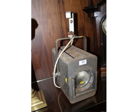 A RETRO TYPE STAGE LIGHT