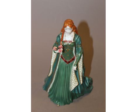 A ROYAL WORCESTER 'THE PRINCESS OF TARA' FIGURE LIMITED EDITION 467/7500 A/F