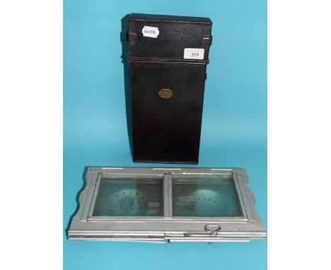 A Christopher Collins Ltd folding lantern, cased