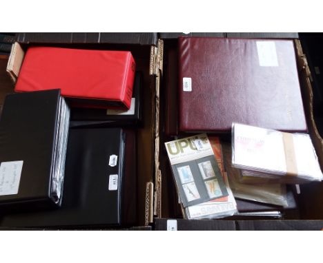 Assorted presentation packs and first day covers (2 boxes) 