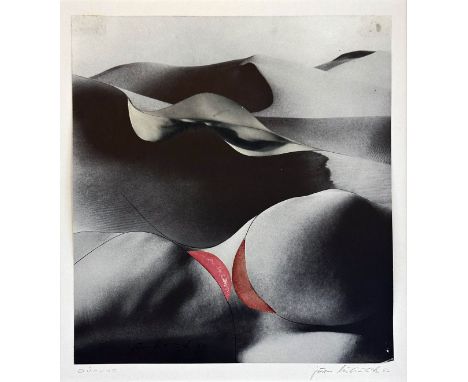 Kubicek, Juro (1906 Görlitz - 1970 Berlin) "Dünung". Collage auf Karton, sign. "Juro Kubicek", betitelt und dat. (19)66. 28,5