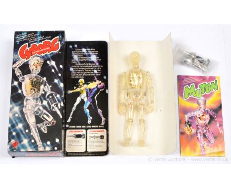 Denys Fisher, Strawberry Fayre vintage Cyborg figure, Mint complete, within Excellent opened packaging.
