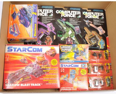 Mattel Computer Force figure packs x three, all within Excellent sealed packaging. Tonka Legions of PowerStar Legions Strike 