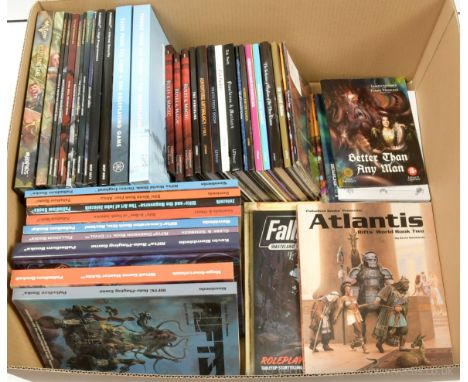 Large quantity of Role Playing Game books x forty five includes Modiphius Mutant Chronicles 3rd generation player guides, sou