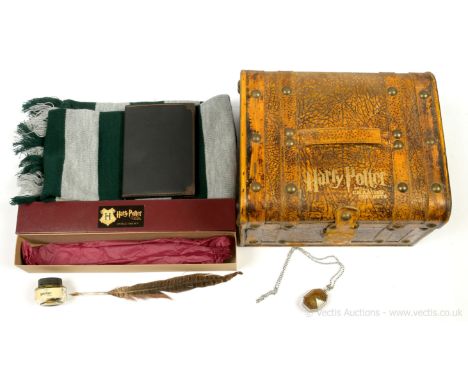 Harry Potter and the Chamber of Secrets promotional wooden trunk, given out at VIP and press premiers of the movie in 2002, i