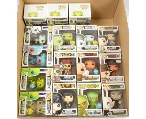 Quantity of Funko Pop! vinyl figures x sixteen includes Cthulhu #03, Cthulhu #03 Glow in the Dark, Cthulhu #03 New York Comic