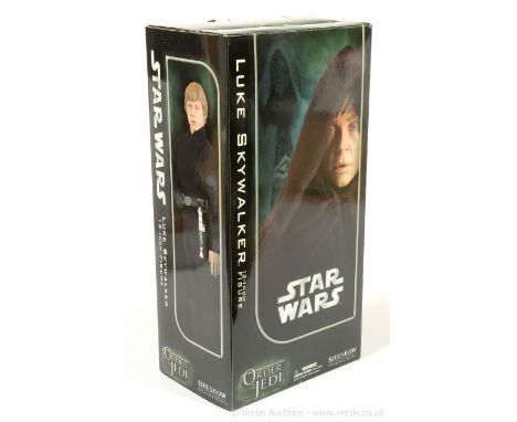 Sideshow Star Wars Luke Skywalker Jedi Knight 1:6th scale figure, Excellent to Near Mint complete, within Excellent opened pa