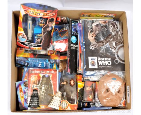 Large Quantity of Doctor Who Collectables including Radio Controlled Dalek Battle Pack, Radio Controlled Dalek, Dapol Daleks 