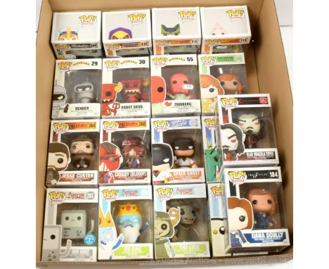 Quantity of Funko Pop! vinyl figures x eighteen includes Thundercats Classic Mumm-Ra #105, Masters of the Universe Skeletor #